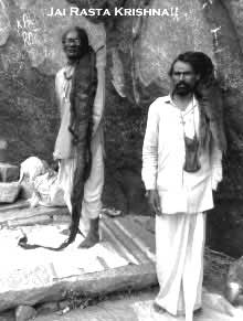 Two Sadhus in Hampi !