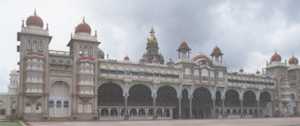 The Maharajah Palace in Mysore !