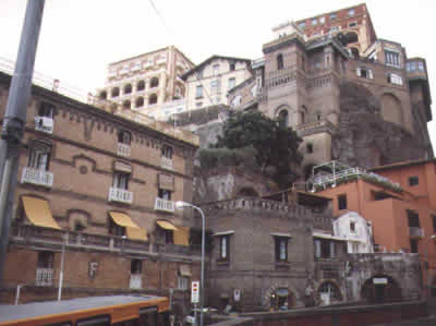 Sorrento from the harbor !