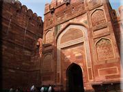 L'entrée du fort d'Agra - Entrance to Agra Fort