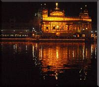 Le Temple la nuit - Golden Temple at night