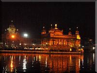 Le Temple la nuit - Golden Temple at night