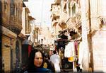 So Ri Na in a Jaisalmer street!