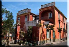 L'entrée de l'Albergo Lorelei à Sant'Agnello