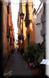 Une rue du vieux centre de Sorrento